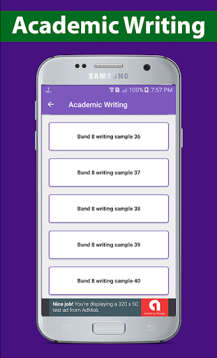 IELTS Writing App 2024 - عکس برنامه موبایلی اندروید