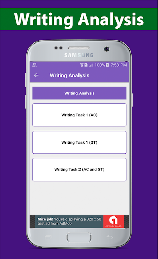 IELTS Writing Preparation ۲۰۲۵ - عکس برنامه موبایلی اندروید