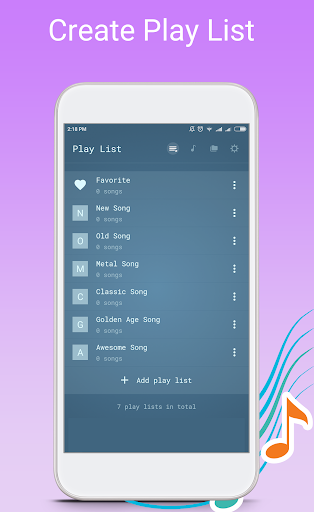 Media Player Clear Sound - عکس برنامه موبایلی اندروید