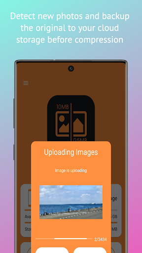 Auto Photo Compress - عکس برنامه موبایلی اندروید