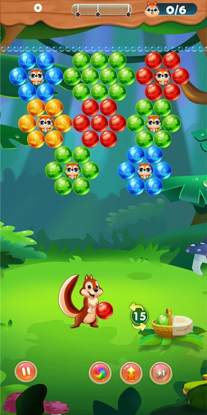 Bubble Shooter - Save Squirrel - عکس بازی موبایلی اندروید
