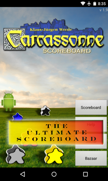 Carcassonne Scoreboard - Image screenshot of android app