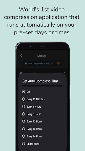 Veedify: Auto Compress Video - عکس برنامه موبایلی اندروید