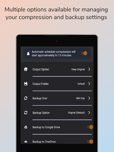 Veedify: Auto Compress Video - عکس برنامه موبایلی اندروید