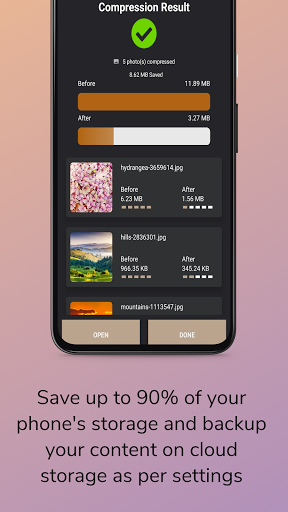 Veedify: Auto Compress Video - عکس برنامه موبایلی اندروید