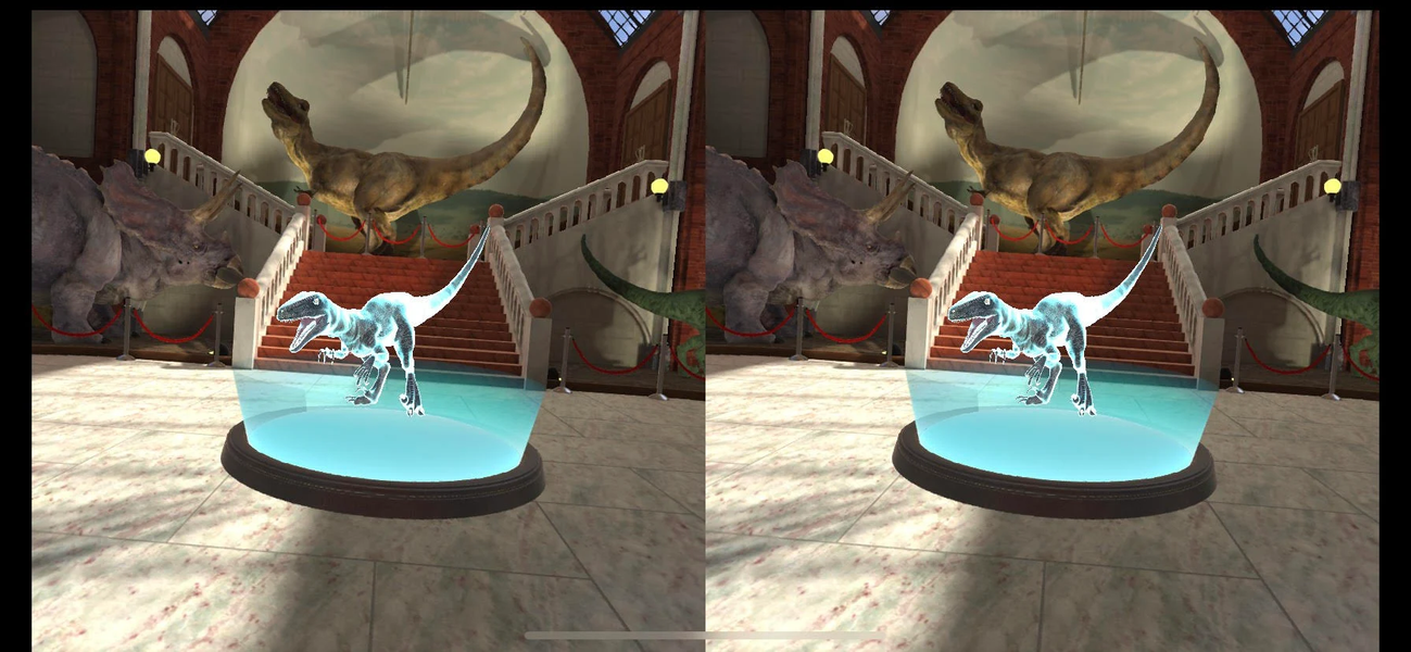 Virtual Reality Dinosaurs! - Image screenshot of android app