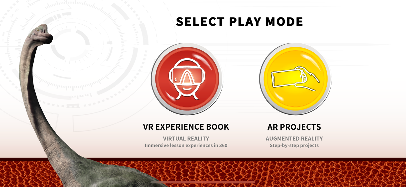 Virtual Reality Dinosaurs! - Image screenshot of android app