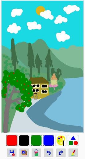 Paint - Kids Drawing App - Image screenshot of android app