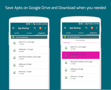 Android app backup and restore apk download