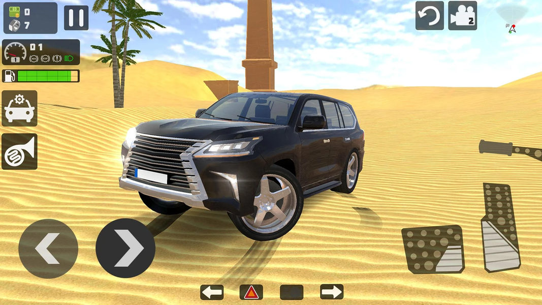 Offroad LX 570 - Gameplay image of android game