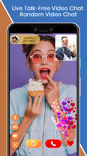 Live Talk-Free Video Chat-Random Video Chat - عکس برنامه موبایلی اندروید