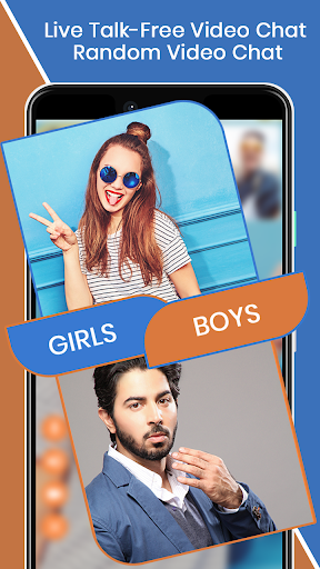 Live Talk-Free Video Chat-Random Video Chat - عکس برنامه موبایلی اندروید