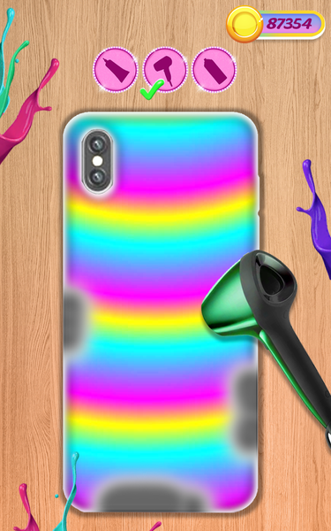 3D Phone Case DIY - Gameplay image of android game