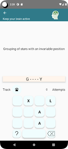 Brain exercises - عکس برنامه موبایلی اندروید