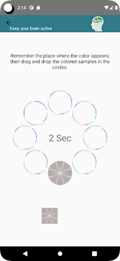 Brain exercises - عکس برنامه موبایلی اندروید