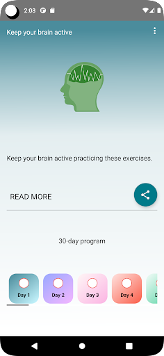 Brain exercises - Image screenshot of android app