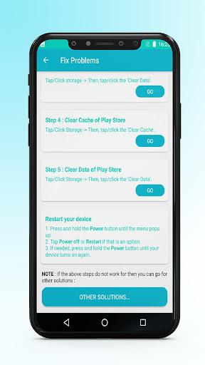 Fixing & Update Info Play Services - Image screenshot of android app
