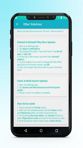 Fixing & Update Info Play Services - Image screenshot of android app