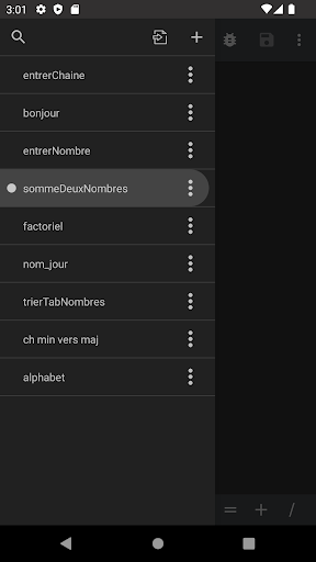 Algo - Algorithm Interpreter - عکس برنامه موبایلی اندروید