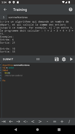 Algo - Algorithm Interpreter - عکس برنامه موبایلی اندروید