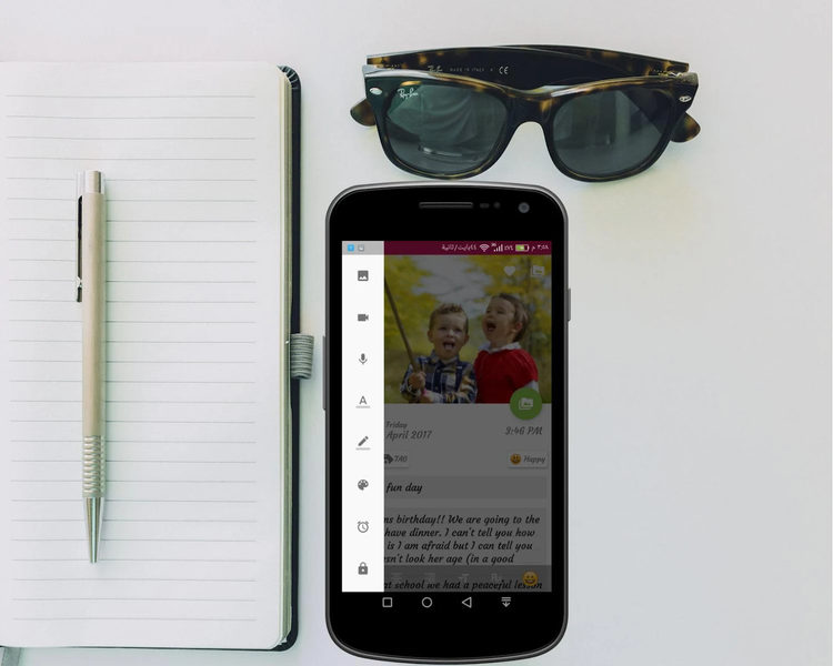Diary Note - Image screenshot of android app
