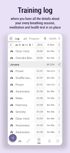 Prana Breath: Calm & Meditate - عکس برنامه موبایلی اندروید
