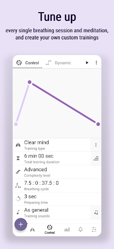 Prana Breath: Calm & Meditate - Image screenshot of android app