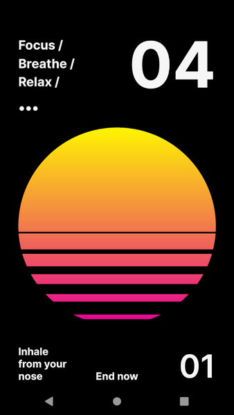 Calmaria - Image screenshot of android app