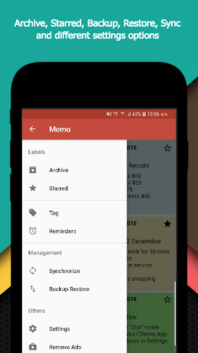 Memo - Notes - Image screenshot of android app