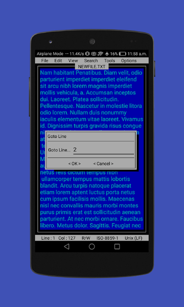 OldSchool Editor : Text Editor - عکس برنامه موبایلی اندروید