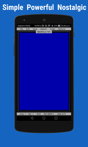 OldSchool Editor : Text Editor - عکس برنامه موبایلی اندروید