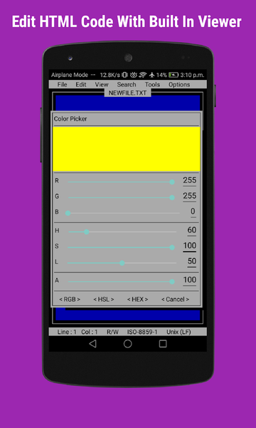 OldSchool Editor : Text Editor - عکس برنامه موبایلی اندروید