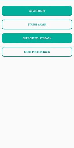 WhatsBack - See Deleted Message and Recover Media - عکس برنامه موبایلی اندروید
