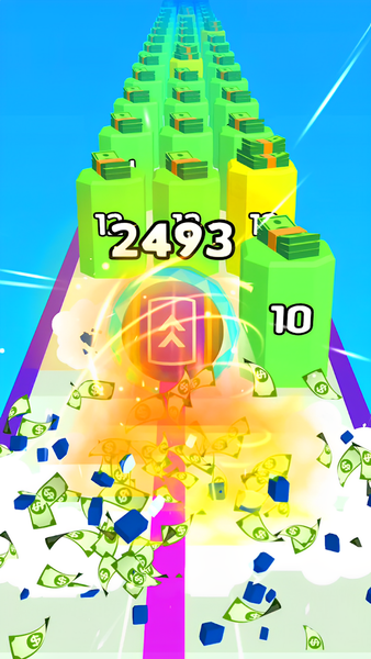 Rolling Going Balls - Gameplay image of android game