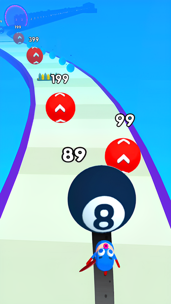 Rolling Going Balls - Gameplay image of android game