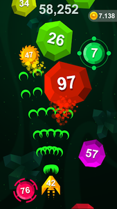 Attack the Block: Shoot'em Up - Gameplay image of android game