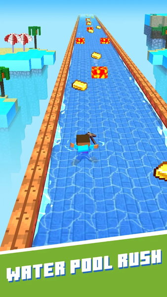 Block Craft Runner - Gameplay image of android game