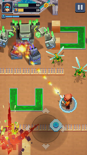 Craftman vs Zombies: The Last Battle - Image screenshot of android app