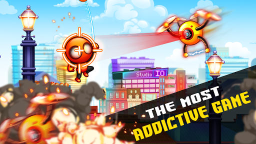 Super Swing Man: City Adventure - Gameplay image of android game