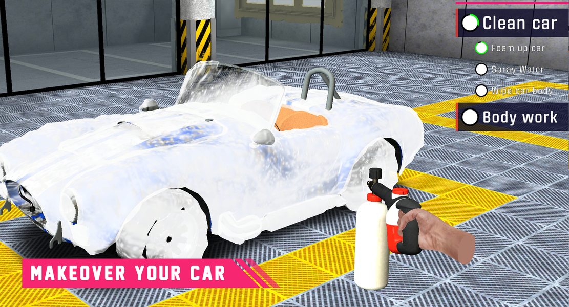 Car Wash Simulator - Gameplay image of android game