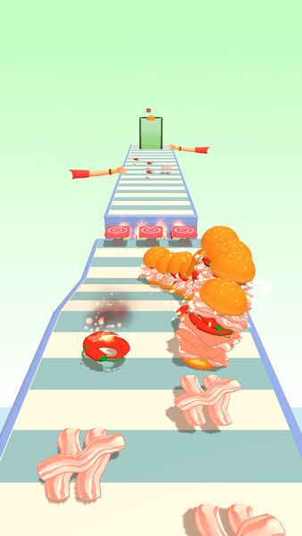 Burger Stack Runner ۳D - عکس بازی موبایلی اندروید