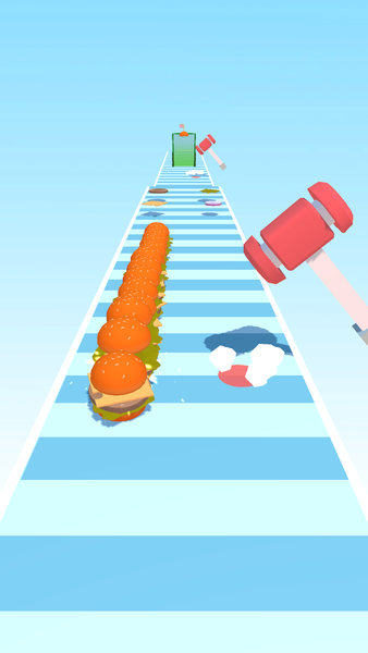 Burger Stack Runner ۳D - عکس بازی موبایلی اندروید