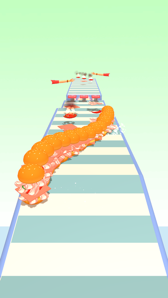 Burger Stack Runner 3D - Gameplay image of android game
