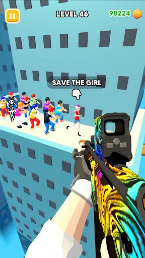 Helicopter Save The Girl - Image screenshot of android app