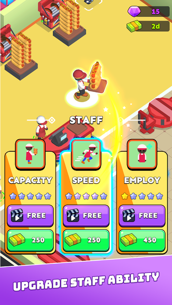Hotdog Bitte: Idle Tycoon - عکس بازی موبایلی اندروید