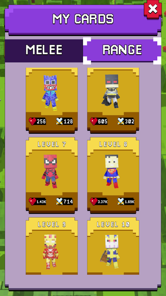 Merge Craft: Pixel War - Gameplay image of android game