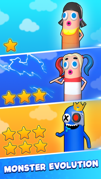 Merge Master: Monster Run ۳D - عکس بازی موبایلی اندروید