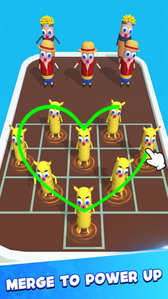 Merge Master: Monster Run ۳D - عکس بازی موبایلی اندروید