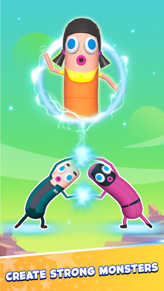 Merge Master: Monster Run ۳D - عکس بازی موبایلی اندروید