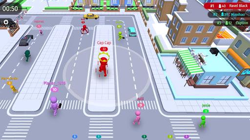 Move.io: Move Stop Move - Stickman Crowd ۳D - عکس بازی موبایلی اندروید